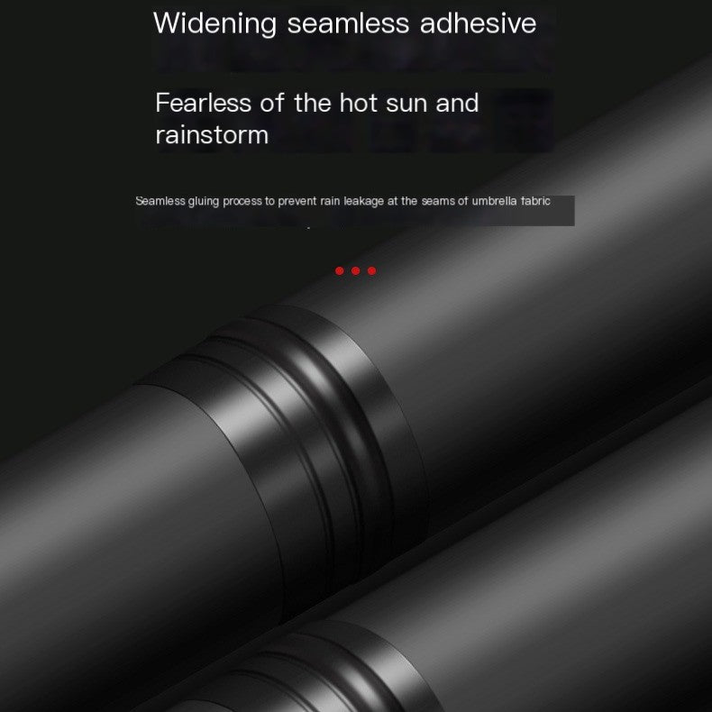 Reinforced Metal  Umbrella with Black Coating