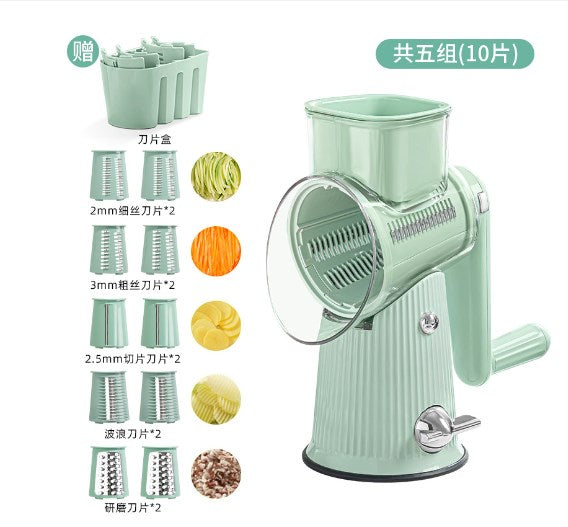 5-in-1 GrateMaster Pro Multi-Functional Vegetable Cutter