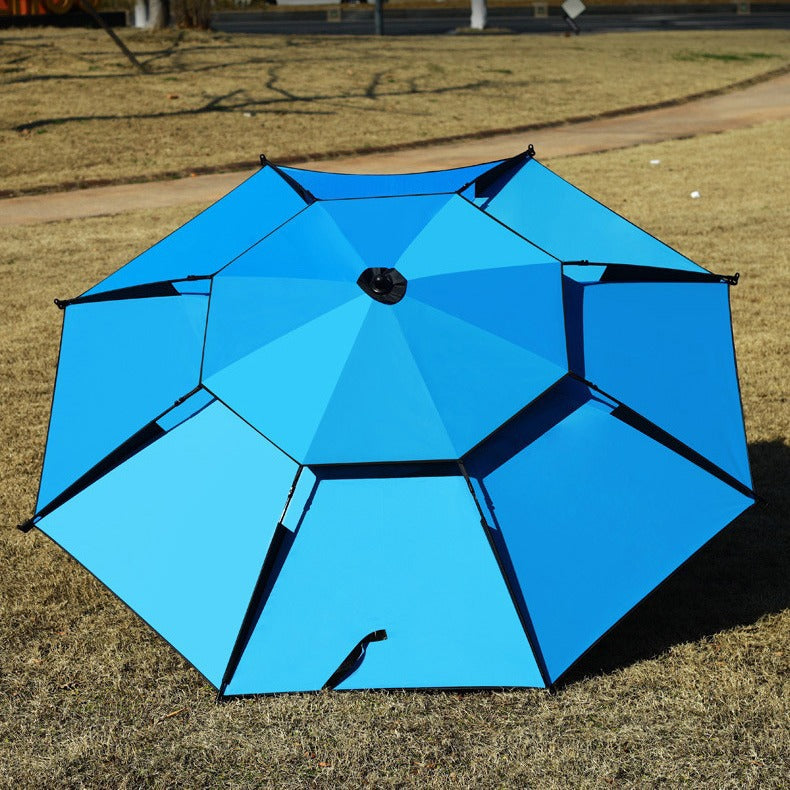 Reinforced Metal  Umbrella with Black Coating